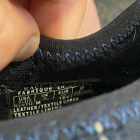 Easy Spirit Slide in Navy Sneakers - Picture 7 of 8